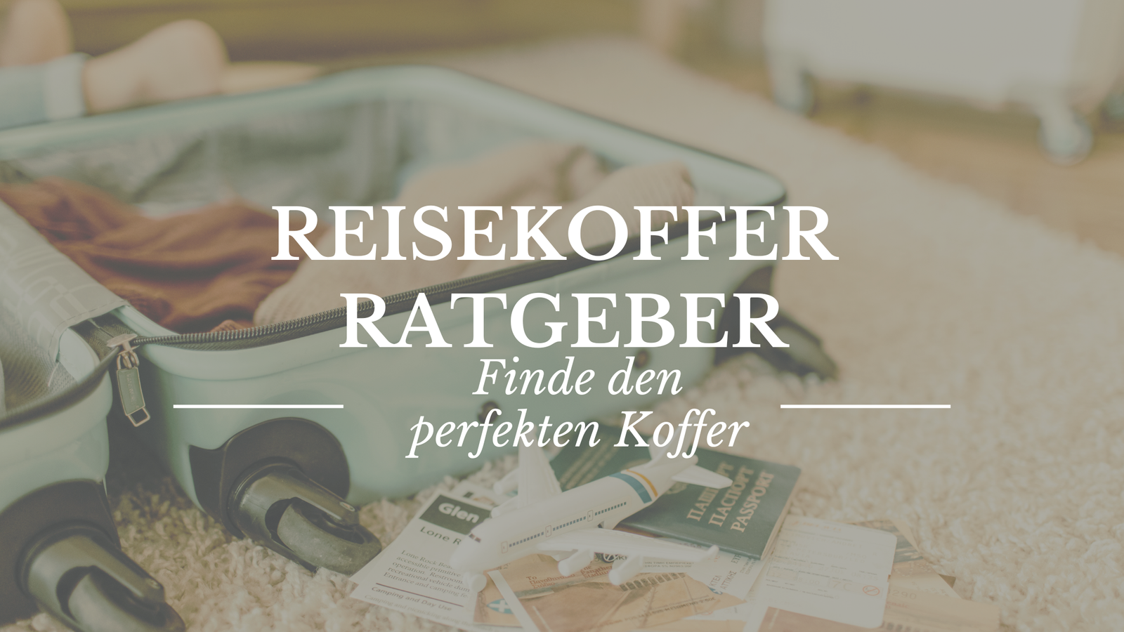 Reisekoffer Tipps - Beitragsbild