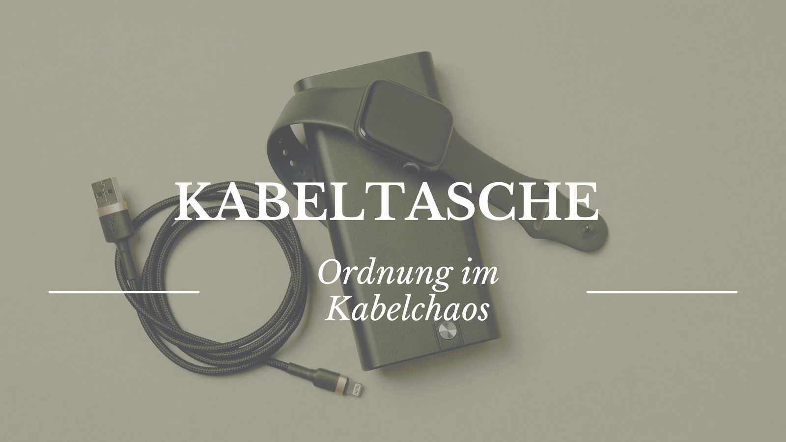Kabeltasche