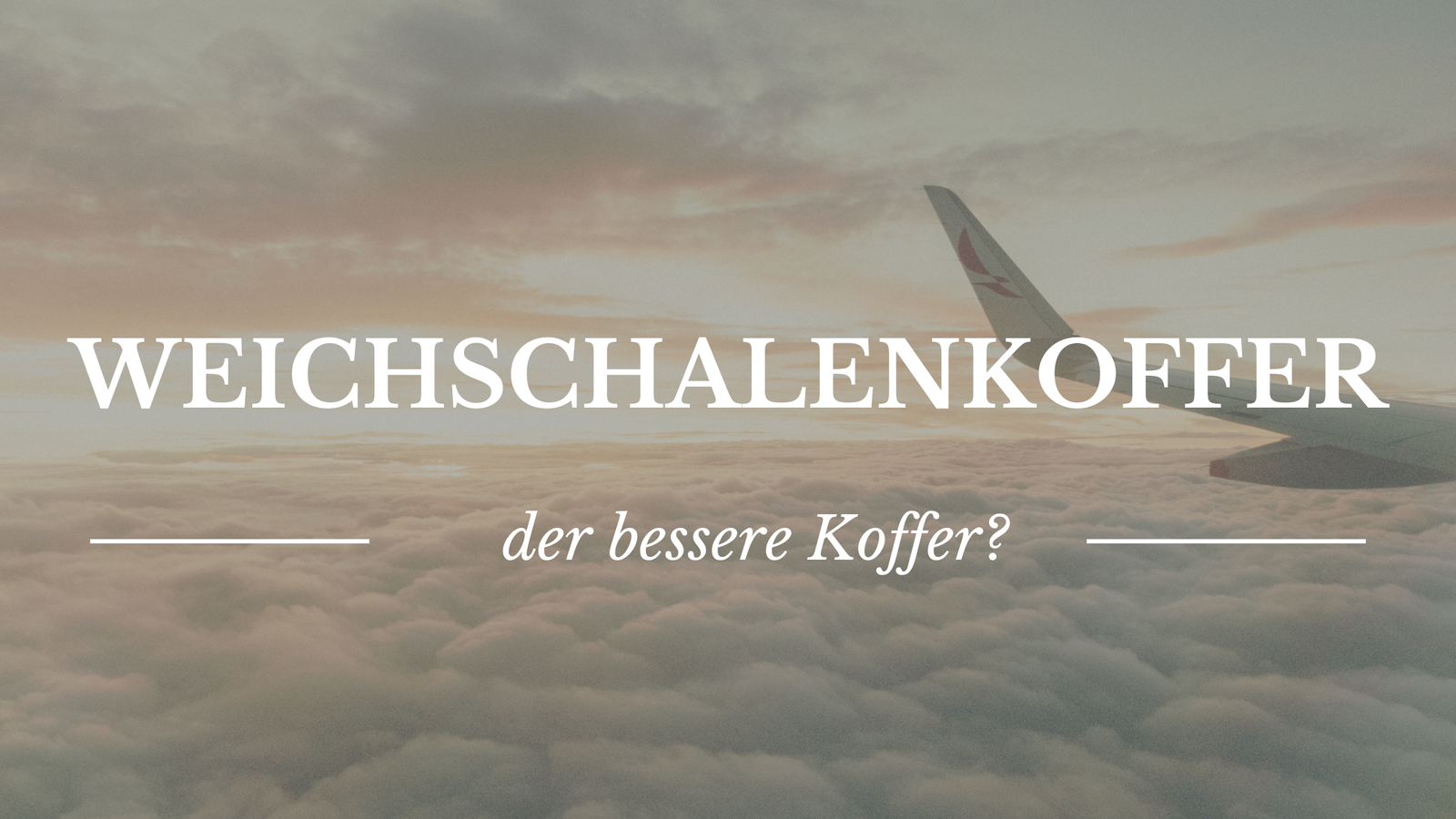 Beitragsbanner Weichschalenkoffer