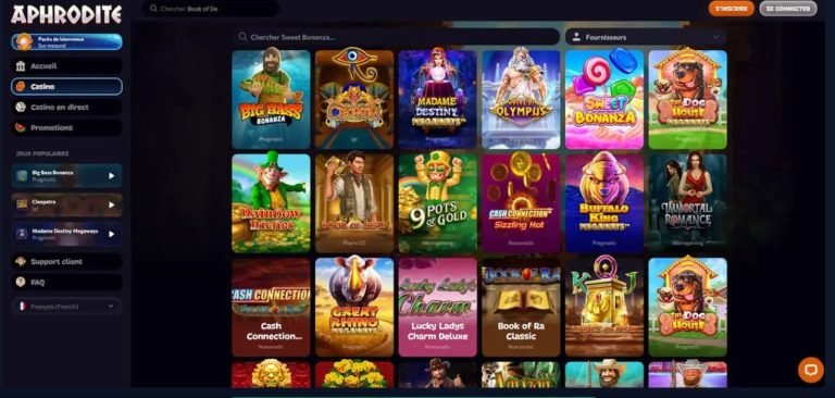 Aphrodite Casino Erfahrungen: Bonus, Spiele & ehrliche Bewertung 2025