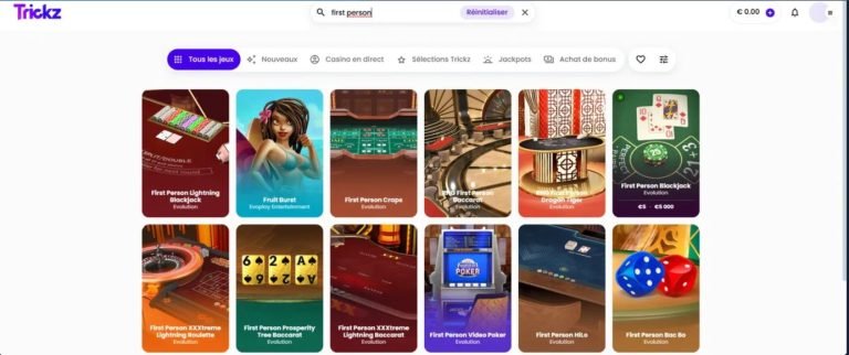 Trickz Test & Bewertung – Bonus, Spiele & Spielermeinungen