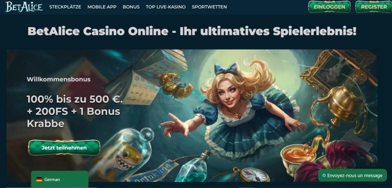 BetAlice Casino: Testbericht und Erfahrungen zu Freispielen und Spielautomaten!