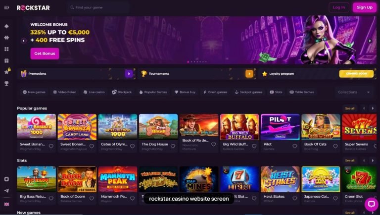Rockstar Casino Erfahrungen 2025 – Login, Bonusangebote & echte Spielerbewertungen