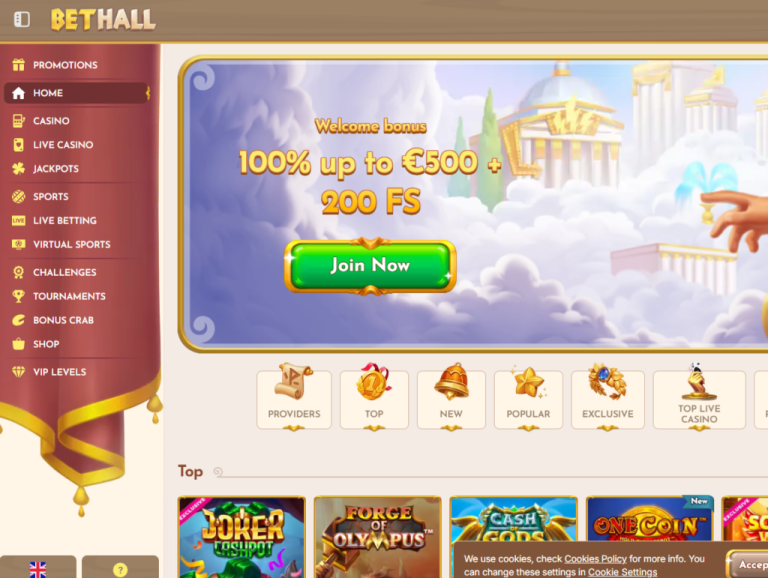 BetHall Casino Bonus 2025: Die besten Aktionen und Freispiele im Überblick