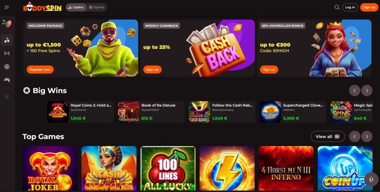 Buddyspin Strategien: Slots, Live & Game Shows meistern