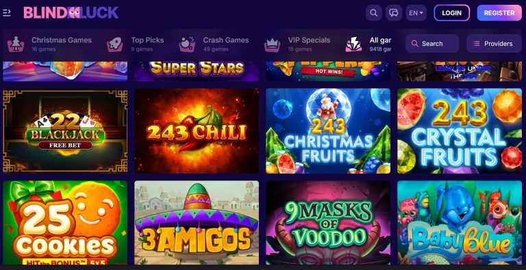 Blind Luck Casino Expertenanalyse: Bonus & Spiele erklärt