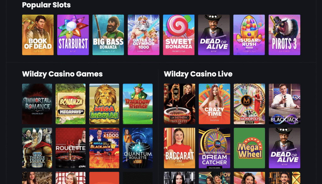 wildzy casino