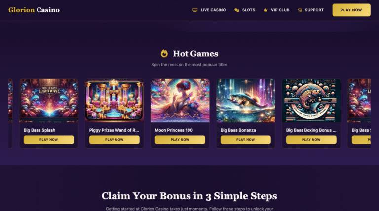 Glorion Casino Bewertung 2026 – Jetzt Spielen & Gewinnen