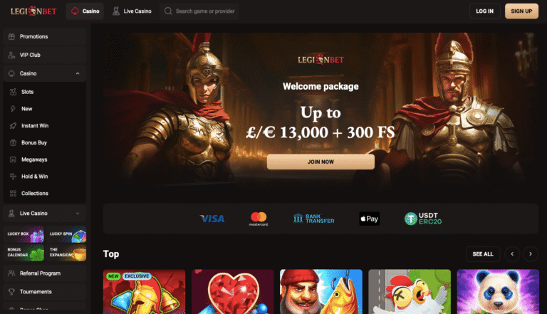 legion bet casino
