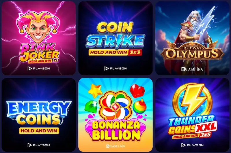 SpinoRhino Spielkatalog