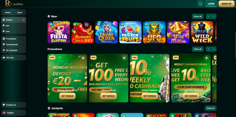 RX Casino Erfahrungen – Echtgeld Test und Spielerbewertungen
